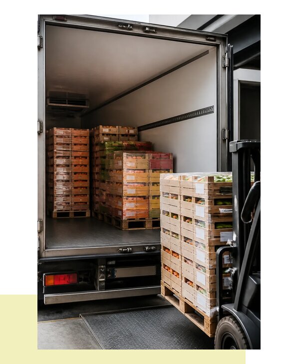 Перевозка сельхозпродукции на паллетах с доставкой в Минусинск