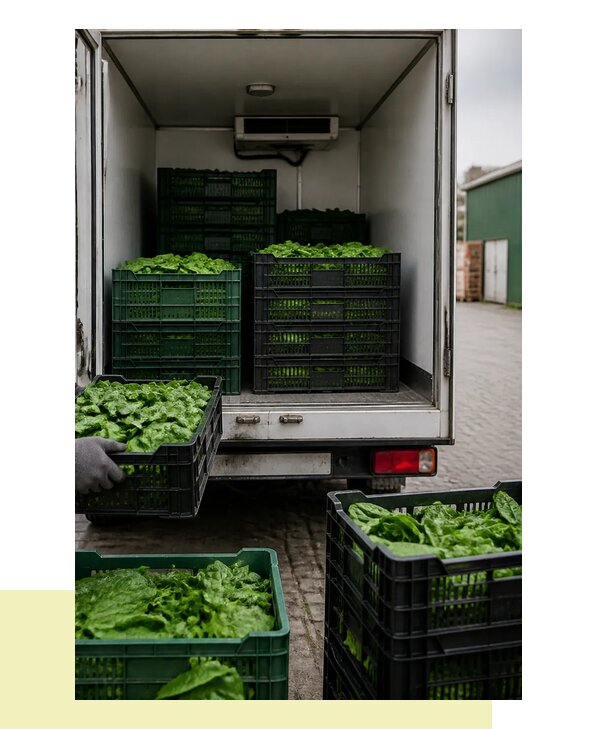 Перевозка шпината в Минусинск с сохранением свежести продукции
